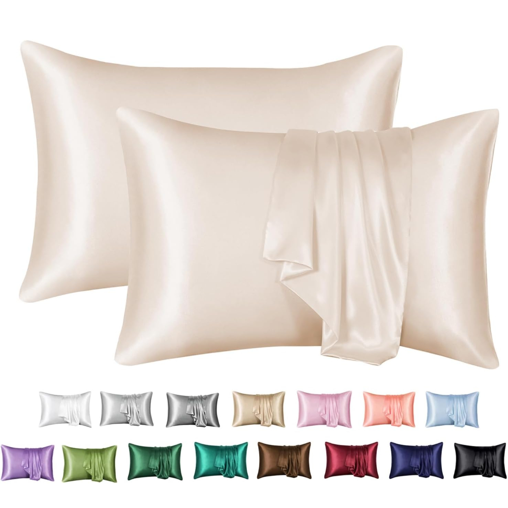 Silk Pillowcase Set - Confezione da 2 federe in raso