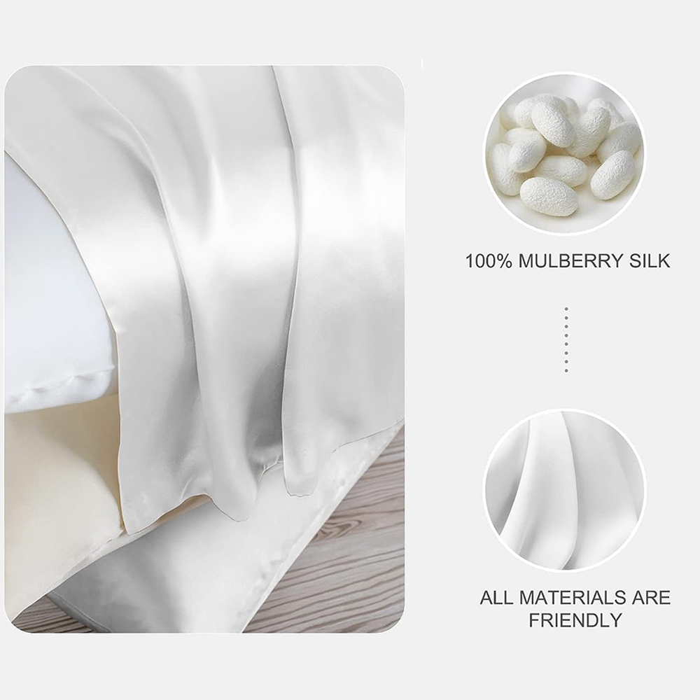 Federa in Seta di Gelso Pura N - Silk Pillowcase Set recensione e prezzo